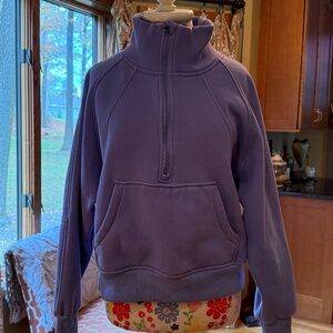 Discount Divas Luxe Fleece Funnel Neck Pullover